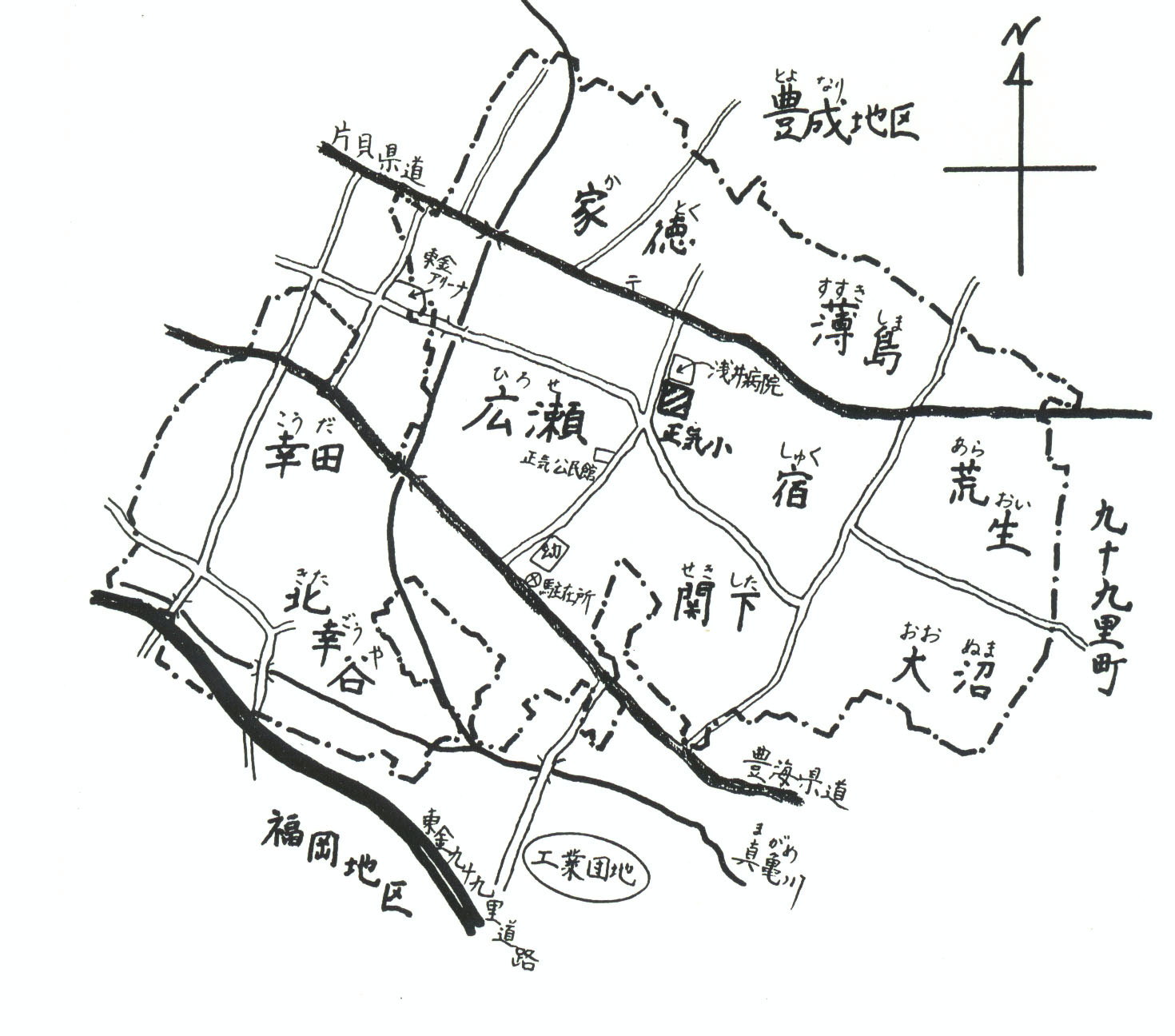 学区の地図画像