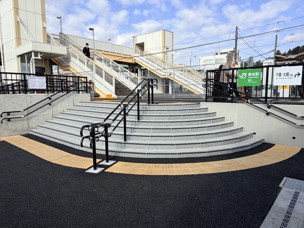 JR東金駅東口改札