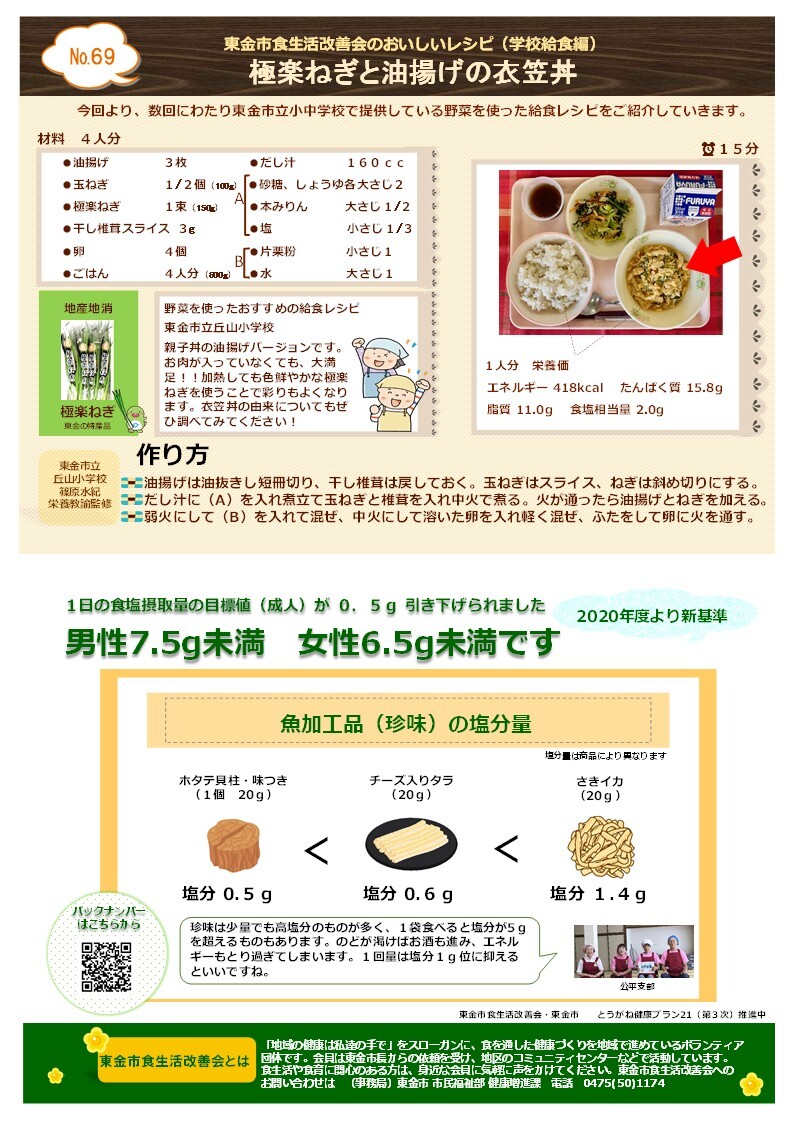 おいしいレシピ