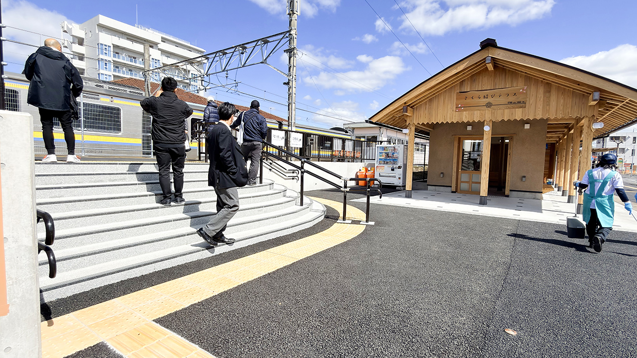 リニューアルで便利になった東金駅