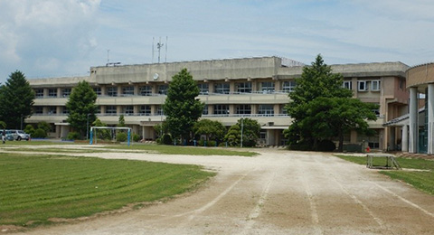 豊成小学校の校庭